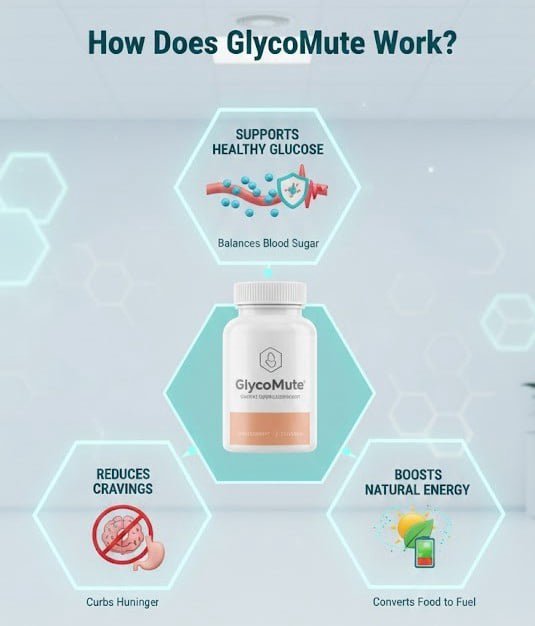 GlycoMute -1 bottle  how does  image